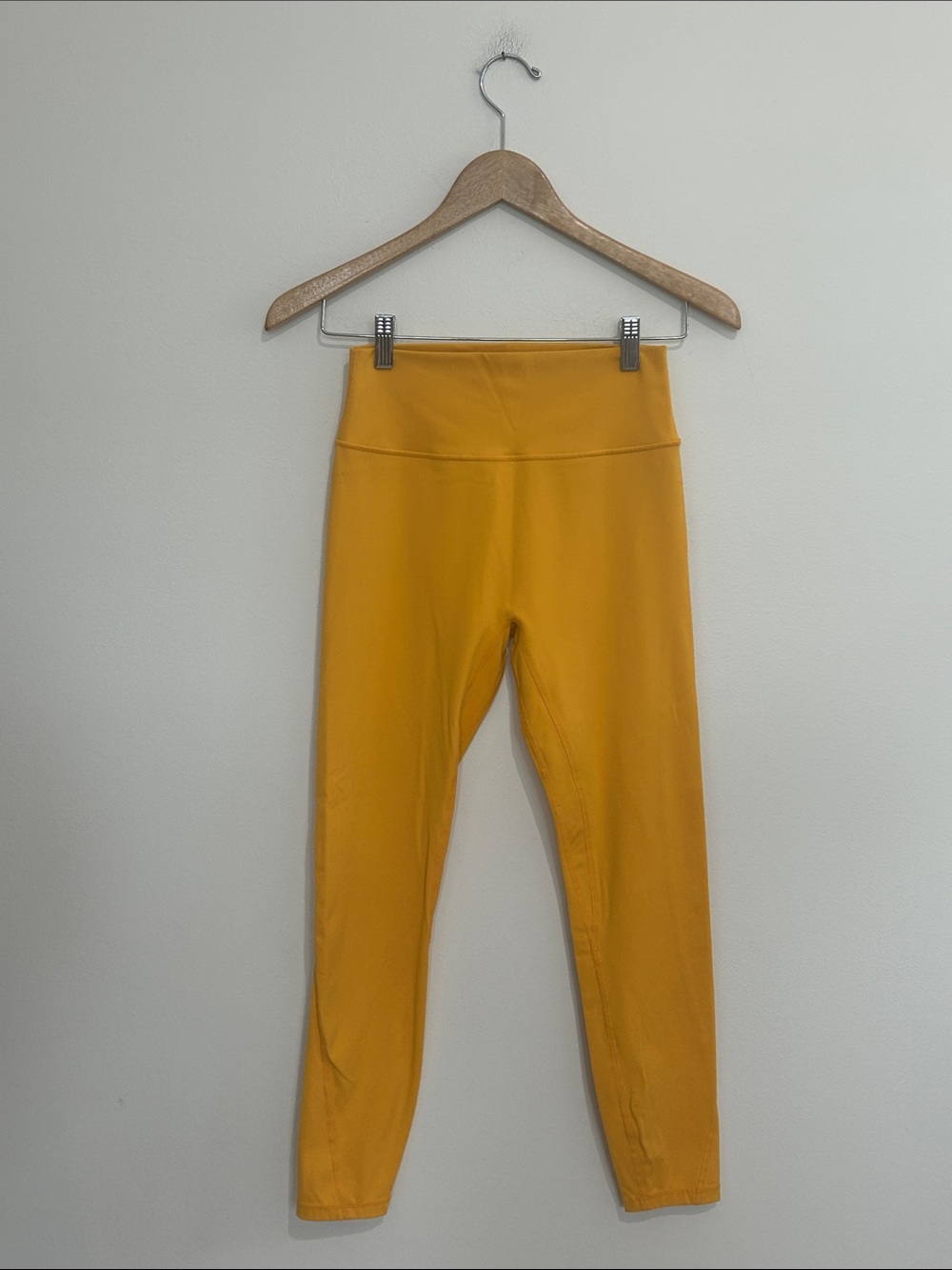 ACTA Women’s Yellow High-Rise Leggings Size Medium